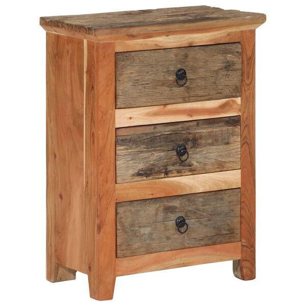 vidaXL Side Cabinet 55x33x75 cm Solid Wood Acacia