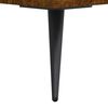 vidaXL Coffee Tables 2 pcs Smoked Oak 50x50x40 cm Engineered Wood