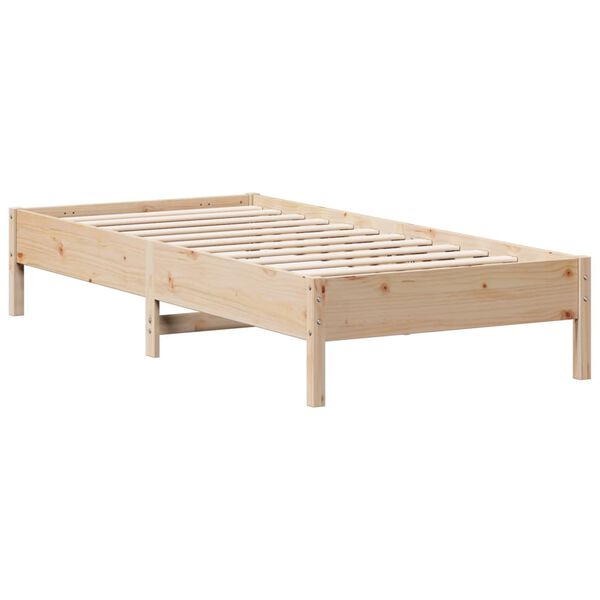 vidaXL Bed Frame without Mattress 90x200 cm Solid Wood Pine