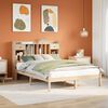 vidaXL Bookcase Bed without Mattress 160x200 cm Solid Wood Pine
