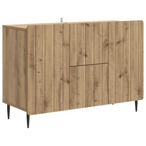 vidaXL Sideboard Artisan Oak 89 x 34.5 x 62 cm Engineered Wood