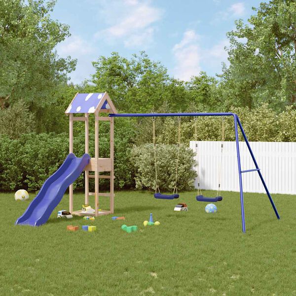 vidaXL Outdoor Playset Solid Wood Pine