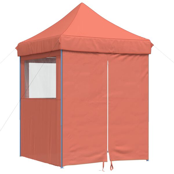 vidaXL Party Tent Folding Terracotta 200 x 200 x 306 cm Oxford Fabric