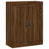 vidaXL Wall Mounted Cabinets 2 pcs Brown Oak Engineered Wood