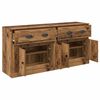 vidaXL Sideboards 2 pcs Old Wood 70 x 35.5 x 67.5 cm Engineered Wood