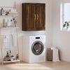 vidaXL Wall Mounted Cabinet Brown Oak 69.5x34x90 cm Engineered Wood