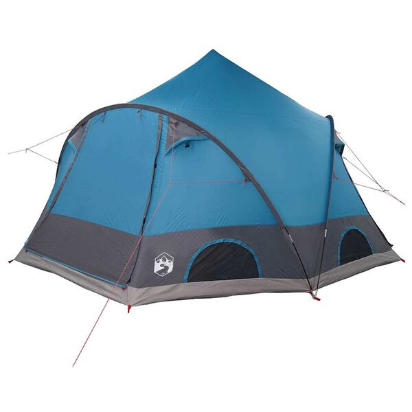 vidaXL Dome Tent with Roof with Storage Blue 505 x 450 x 248 cm