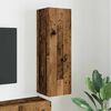 vidaXL TV Wall Cabinet Old Wood 30 x 31 x 100 cm Engineered Wood