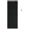 vidaXL Venetian Blind Black 60 x 160 cm 35 mm Solid Paulownia Wood