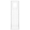vidaXL Gabion Basket Post 50x50x180 cm Iron