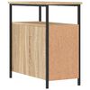 vidaXL Bedside Cabinet Sonoma Oak 30x60x60 cm Engineered Wood