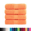 vidaXL Premium Guest Towels SOLUND 4 pcs Orange 30x50 cm 600 gsm