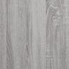 vidaXL Storage Bench Grey Sonoma 82x42x46 cm Engineered Wood