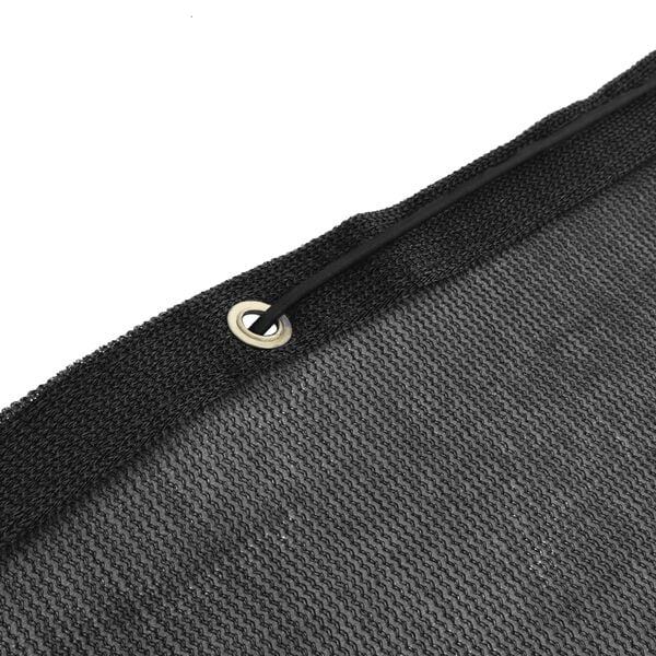 vidaXL Trailer Net HDPE 2.5x3.5 m Black