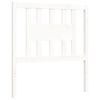 vidaXL Bed Frame without Mattress White 90x200 cm Solid Wood