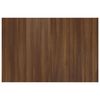 vidaXL Bed Headboard Brown Oak 120x1.5x80 cm Engineered Wood
