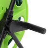 vidaXL Green Hose Reel Cart with Hose Fitting Set 0.5" 30 m PVC