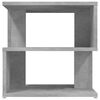 vidaXL Side Table Concrete Grey 40x40x40 cm Engineered Wood