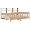 vidaXL Bed Frame without Mattress 200x200 cm Solid Wood Pine