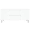 vidaXL Coffee Table White 102x44.5x50 cm Engineered Wood