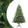vidaXL Artificial Pre-lit Christmas Tree with Ball Set Green 150 cm