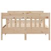 vidaXL Bed Frame without Mattress 160x200 cm Solid Wood Pine