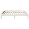 vidaXL Bed Frame without Mattress White 160x200 cm Solid Wood Pine