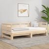vidaXL Pull-out Day Bed without Mattress Solid Wood Pine 2x(90x200) cm