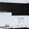 vidaXL Kitchen Cabinet with Storage Kalmar Black Oak 30 x 31 x 60 cm