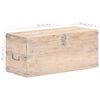 vidaXL Chest 90x40x40 cm Solid Acacia Wood