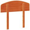vidaXL Headboard Wax Brown 100 cm Solid Wood Pine