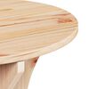 vidaXL Coffee Table 2 pcs Natural Solid pine wood