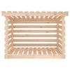 vidaXL Firewood Rack 108x73x79 cm Solid Wood Pine