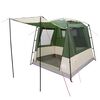 vidaXL Party Tent Green 4-Person 185T Polyester with PU Coating