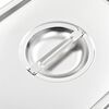 Lids for GN 1/2 Pan 2 pcs Stainless Steel