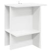 vidaXL Coffee Table White 40 x 30 x 49 cm Engineered Wood