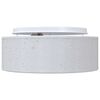 vidaXL Ceiling Lamp Grey 30 x 13.5 cm Fabric