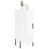 vidaXL Sideboard High Gloss White 34.5x34x90 cm Engineered Wood