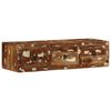 vidaXL Wall-mounted TV Cabinet 100x32x25 cm Solid Wood Reclaimed