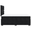vidaXL Box Spring Bed with Mattress Black 120x200 cm Velvet