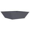 vidaXL Garden Planter 5 pcs Anthracite 50 x 50 x 15 cm