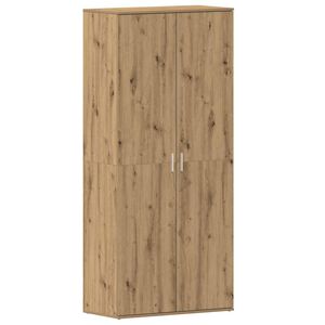 vidaXL Shoe Cabinet 80 x 39 x 178 cm Engineered Wood Artisan Oak