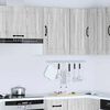 vidaXL Kitchen Wall Cabinet&nbsp;Porto Grey Sonoma Engineered Wood