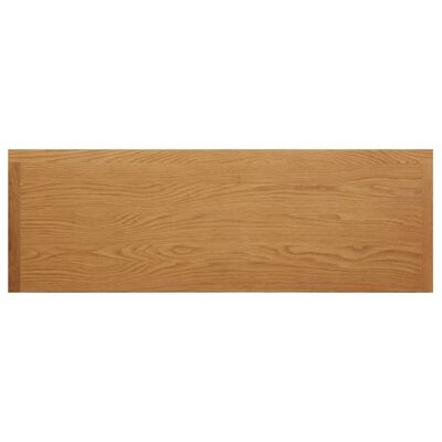 vidaXL Dressing Table 110x40x75 cm Solid Oak Wood