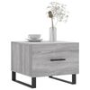 vidaXL Coffee Tables 2 pcs Grey Sonoma 50x50x40 cm Engineered Wood