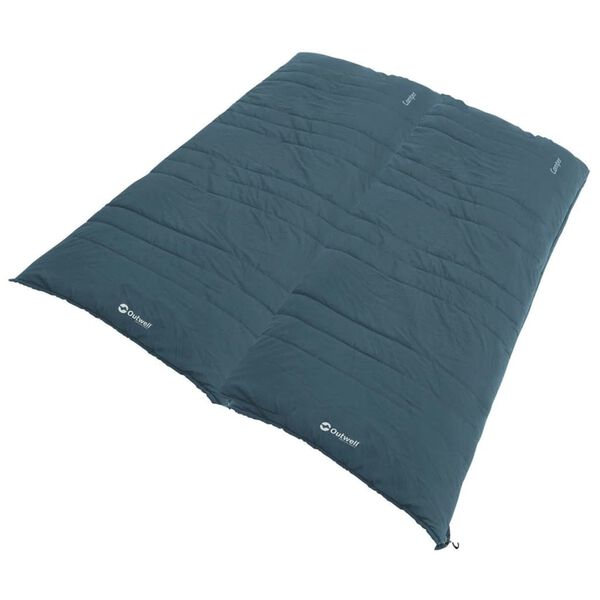 Outwell Sleeping Bag Camper Blue Right Zipper