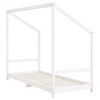 vidaXL Kids Bed Frame White 80x200 cm Solid Wood Pine