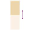 vidaXL Roller Blind Blackout Beige 65x210 cm Fabric Width 60.7 cm Polyester