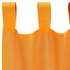 vidaXL Voile Curtains with Loops 2 pcs Orange 140x225 cm