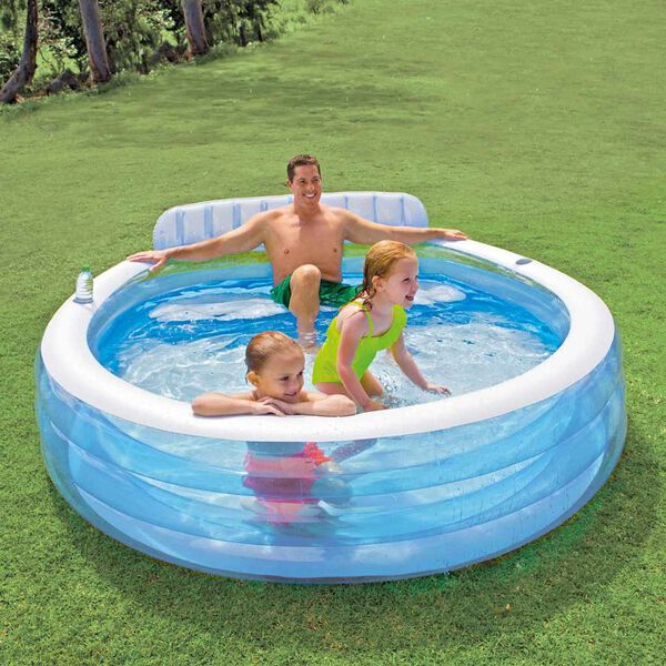 Intex Swim Center Inflatable Pool Family Lounge Pool 57190NP